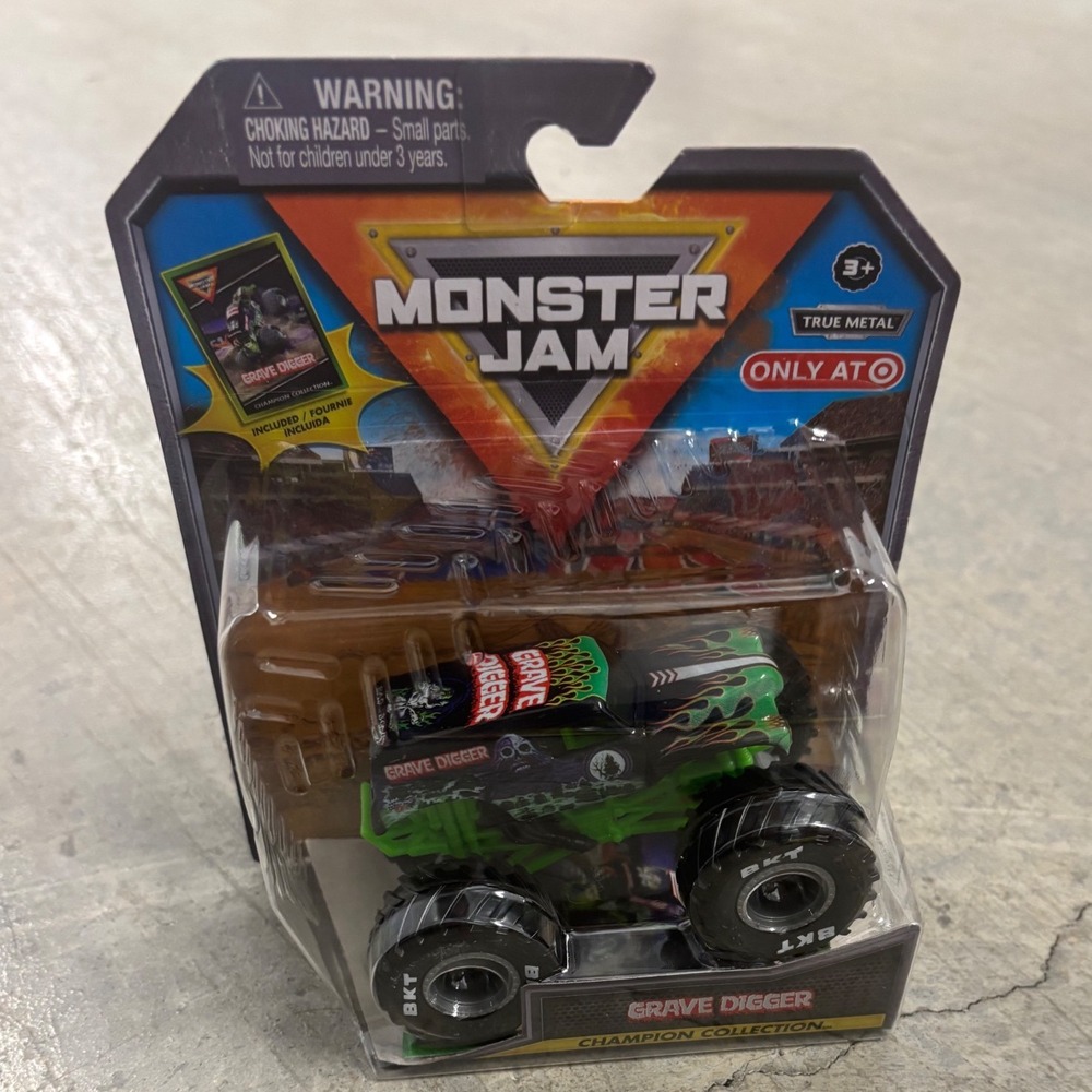 Monster Jam Grave Digger Champion Collection 1:64 Die-Cast Target Exclusive New